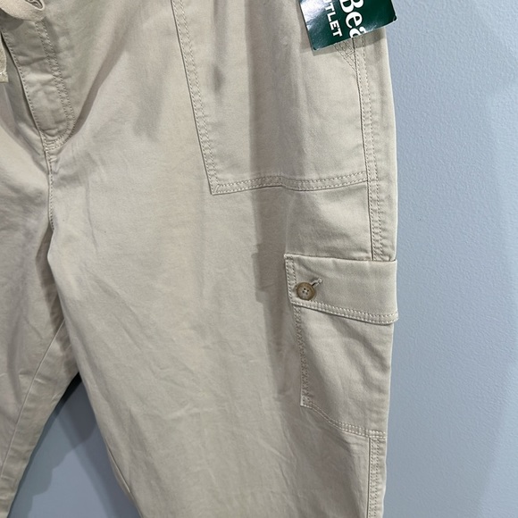L.L. Bean Women’s Plus Cargo Pants 20W-Tall Southport Cargo Driftwood NEW #B427 - Picture 6 of 10